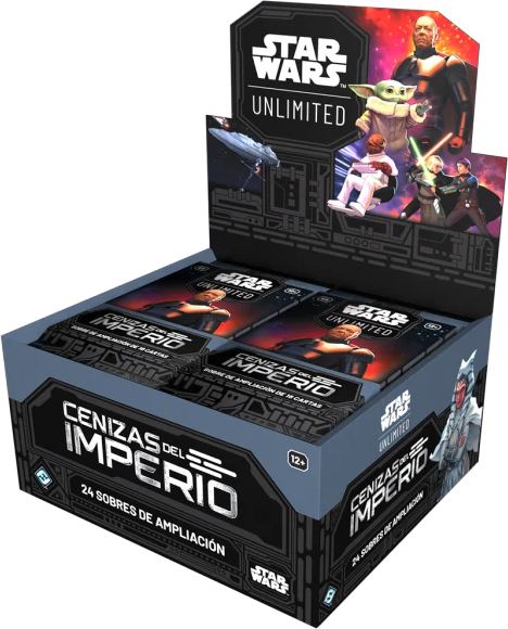 Caja de 24 sobres de Cenizas del Imperio
